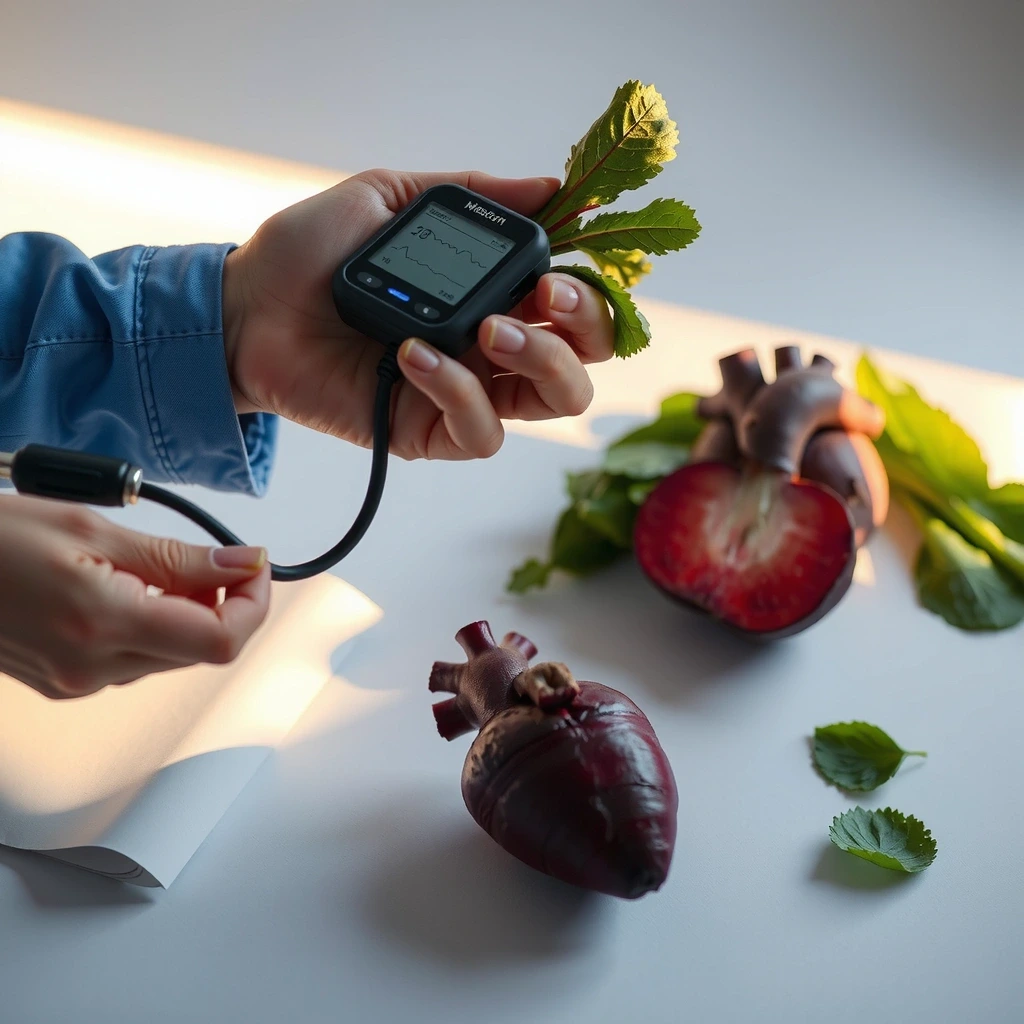 Schemat pomiaru na ramieniu i nadgarstku